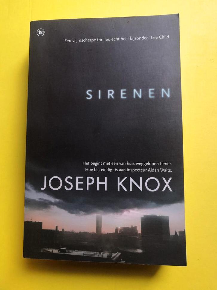 Joseph Knox - Sirenen, Boeken, Thrillers, Gelezen, Ophalen of Verzenden