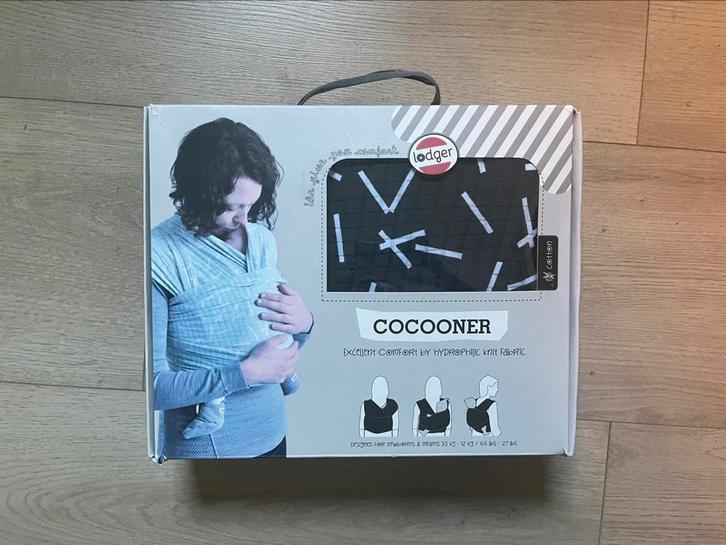 Lodger Cocooner, Kinderen en Baby's, Babydragers en Draagdoeken, Zo goed als nieuw, Draagdoek, Ophalen of Verzenden