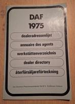 Daf dealeradressenlijst 1975 Doc.nr. D3.0.171, Ophalen of Verzenden