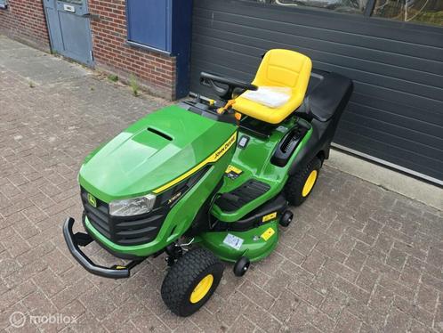 Zitmaaier  John Deere X167R mulch achtervanger, Tuin en Terras, Zitmaaiers, Zo goed als nieuw, Elektrische starter, Mulchfunctie