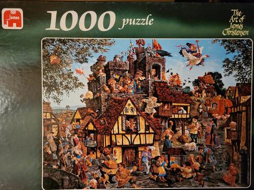 Jumbo James Christensen puzzel 1000 stukjes, Hobby en Vrije tijd, Denksport en Puzzels, Gebruikt, Legpuzzel, 500 t/m 1500 stukjes