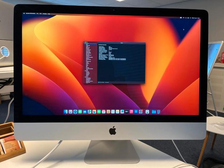 iMac 18,3 27", Computers en Software, Apple Desktops, Gebruikt, iMac, 3 tot 4 Ghz, 16 GB, Ophalen