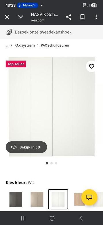 Ikea Schuifdeuren - Perfect voor je PAX kast! - afbeelding 2