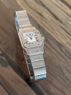 Cartier Santos Galbee 1565, Sieraden, Tassen en Uiterlijk, Horloges | Dames, Ophalen of Verzenden, Gebruikt, Staal, Polshorloge