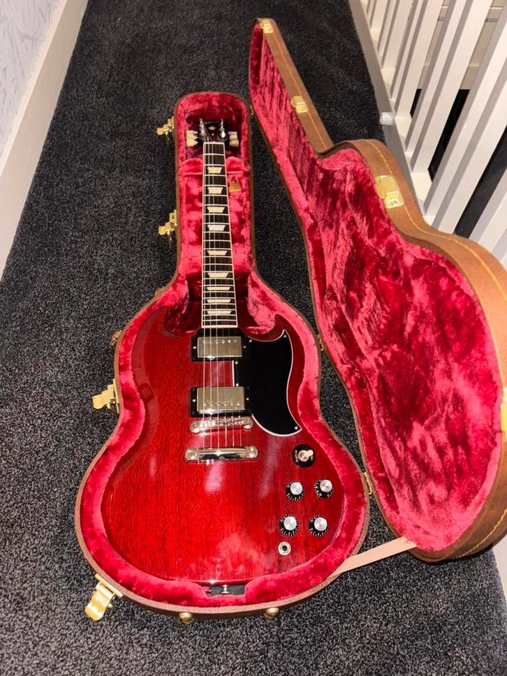 Gibson SG ‘61 Standard, Muziek en Instrumenten, Snaarinstrumenten | Gitaren | Elektrisch, Zo goed als nieuw, Solid body, Gibson