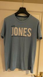 Jack & Jones t shirt, Kleding | Heren, T-shirts, Maat 52/54 (L), Gedragen, Blauw, Ophalen of Verzenden