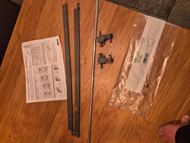 9 sets nieuwe zijstabilisering tandembox 600, Doe-het-zelf en Verbouw, IJzerwaren en Bevestigingsmiddelen, Nieuw, Overige typen