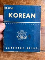 WO2 Amerikaanse Language guide Taalgids Korea Koreaans '44, Verzamelen, Amerika, Ophalen of Verzenden