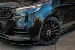 Mercedes-Benz V-KLASSE 300d 4X4 EXTRA LANG AMG DC 240PK L3H1, Auto's, Automaat, Adaptive Cruise Control, 4 cilinders, Zwart