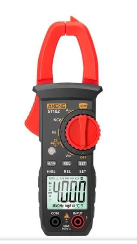 Nieuwe ANENG ST182 Digitale stroomtang AC-stroommultimeter, Doe-het-zelf en Verbouw, Meetapparatuur, Nieuw, Multimeter, Ophalen of Verzenden