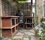 U-element 40x40x50cm - Corten - Roestbruin - zit element, Tuin en Terras, Tegels en Klinkers, Ophalen of Verzenden, Nieuw, Beton