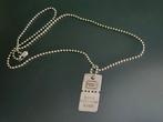 Buddha to buddha ketting, Sieraden, Tassen en Uiterlijk, Kettingen, Ophalen of Verzenden, Zo goed als nieuw, Zilver, Zilver