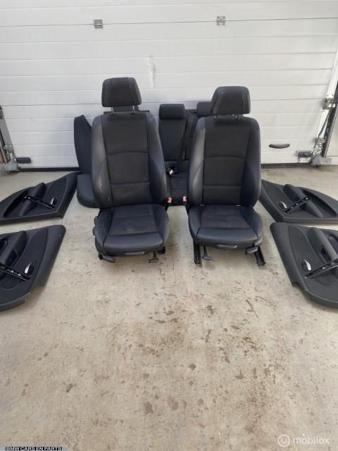 sport Interieur BMW 1-serie E87 ('04-'11) zwart leder/stof, Auto-onderdelen, Interieur en Bekleding, BMW, Gebruikt, Ophalen of Verzenden