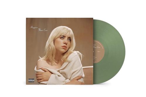 Vinyl 2LP Billie Eilish Happier Than Ever SAGE GREEN NIEUW, Cd's en Dvd's, Vinyl | Pop, Nieuw in verpakking, 2000 tot heden, 12 inch