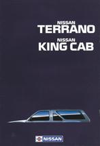 Folder Nissan Terrano en King Cab 1988, Ophalen of Verzenden, Zo goed als nieuw, Nissan
