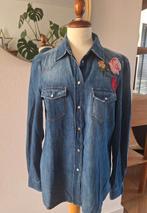 Prachtige spijkerblouse 7 for all Mankind, M, Maat 38/40 (M), Blauw, Ophalen of Verzenden, Zo goed als nieuw