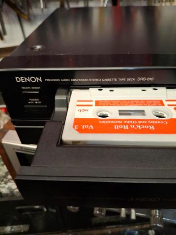 Denon DRS-810 Cassettedeck - Getest, speelt! beschikbaar voor biedingen