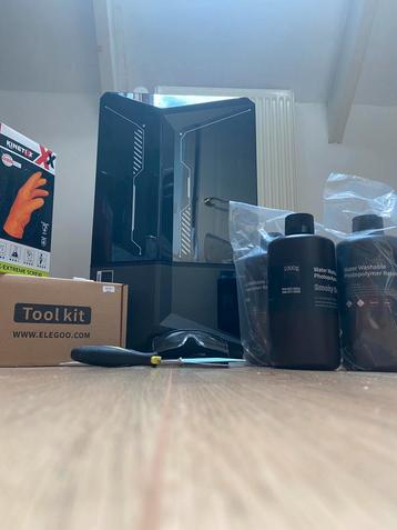 Elegoo saturn 4 Ultra + accessoires beschikbaar voor biedingen