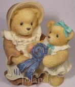 Cherished Teddies Simone and Jhodi, Ophalen of Verzenden, Zo goed als nieuw, Beeldje, Cherished Teddies
