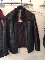 leren jacket heren/bonberjas Van Santen & van  Santen, Ophalen of Verzenden, Gedragen, Maat 48/50 (M), Zwart