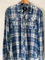 GSTAR Raw - Overhemd heren - maat M, Blauw, G-STAR, Zo goed als nieuw, Halswijdte 39/40 (M)