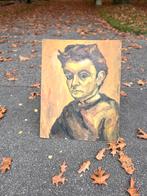 Olieverf portret van een jonge man, Ophalen of Verzenden