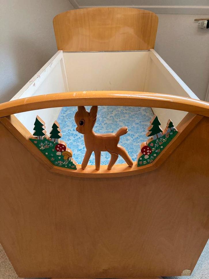 Retro kinderledikant, Kinderen en Baby's, Kinderkamer | Complete kinderkamers, Gebruikt, Jongetje of Meisje, Ophalen