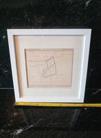 Oude kaart Noord-Holland, Gemeente Twisk, Boeken, Atlassen en Landkaarten, Ophalen of Verzenden