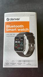 Bluetooth smart watch denver, Nieuw, Android, Ophalen of Verzenden, Zwart