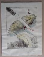 kleurenets op papier, 40 x 30 cm., Verzenden