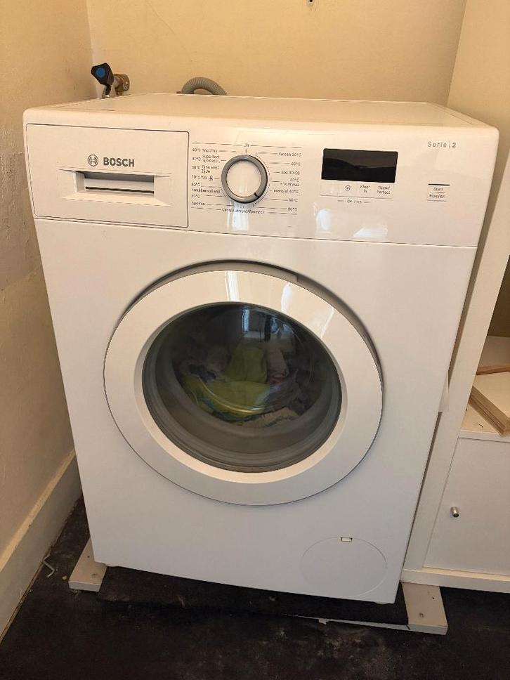 Wasmachine Bosch serie 2, Witgoed en Apparatuur, Wasmachines, Gebruikt, Bovenlader, 6 tot 8 kg, 85 tot 90 cm, 1200 tot 1600 toeren