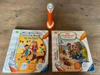 Tiptoi pen met 2 boeken, Kinderen en Baby's, Ophalen of Verzenden, Gebruikt