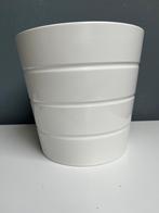 Kardemumma plantenpot ikea wit 24 cm, Tuin en Terras, Bloempotten, Rond, Ophalen of Verzenden, Zo goed als nieuw, Aardewerk