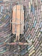 Bestuurbare slee, Ophalen, Gebruikt, Hout