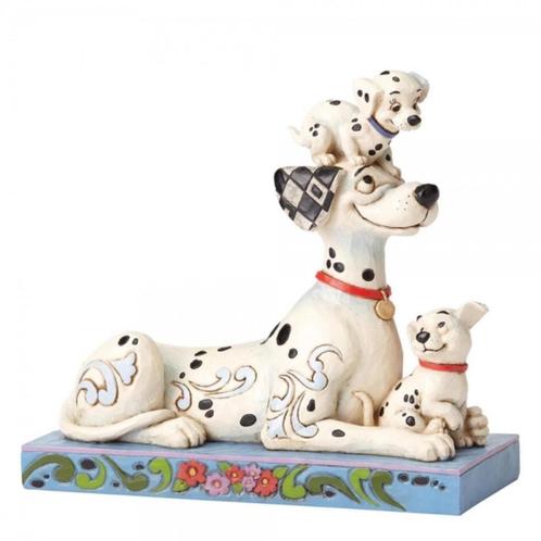 101 Dalmatians 16cm Puppy Love Jim Shore 4054278 retailer ex, Verzamelen, Disney, Nieuw, Beeldje of Figuurtje, Overige figuren