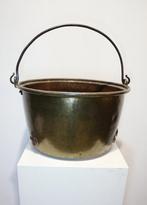 Antieke koperen blokkenbak, bak, aker, Ophalen of Verzenden