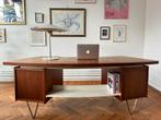 Vrijstaand Vintage Boomerang Bureau Tijsseling Nijkerk, Ophalen, Gebruikt, Bureau