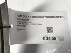 VW Golf 7 Onderlip Voorbumper Origineel! 5G0805915, Gebruikt, Ophalen of Verzenden, Volkswagen, Voor