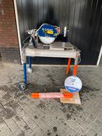 Carat steenzaagmachine (steenzaag betonzaag) T-3510 Laser, Doe-het-zelf en Verbouw, Gereedschap | Zaagmachines, Ophalen, 70 mm of meer
