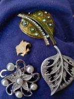 Sieraden uit boedel: Broches & Hangers - Alles in 1 koop!, Sieraden, Tassen en Uiterlijk, Broches, Ophalen, Overige materialen