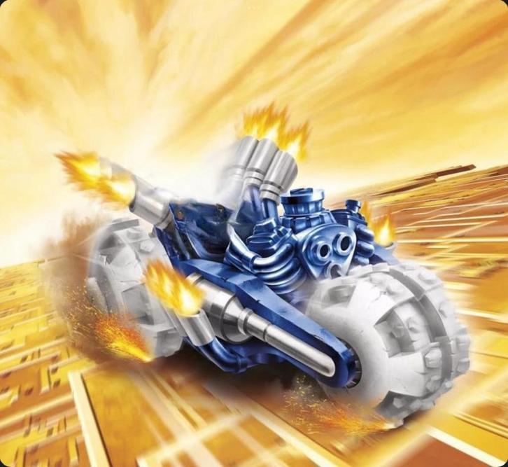 Skylanders Superchargers Power Blue Gold Rusher, Spelcomputers en Games, Games | Overige, Zo goed als nieuw, Avontuur en Actie