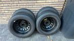 15inch stalen velgen met winterbanden, Auto-onderdelen, Banden en Velgen, Ophalen, Gebruikt, 15 inch, Banden en Velgen