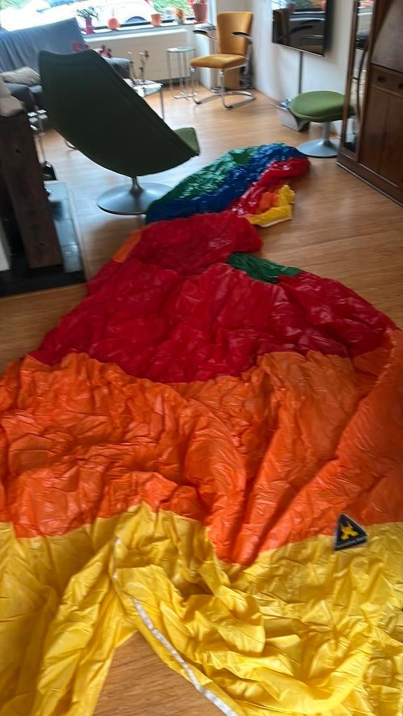 Kleurrijke spinaker van Gaastra Etap 23, Watersport en Boten, Zeilen en Zeiltoebehoren, Minder dan 15 m², Ophalen of Verzenden