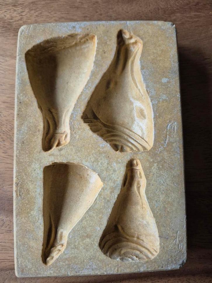 Antieke Marsepeinvormen Lohman, Antiek en Kunst, Antiek | Keramiek en Aardewerk, Ophalen of Verzenden