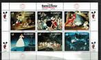 st vincent 1992 pf blok disney bambi pinokio sneeuwwitje, Ophalen of Verzenden, Postfris, Overige thema's