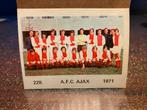 Monty Eredivisie 1971  Ajax, Ophalen of Verzenden, Zo goed als nieuw, Ajax, Poster, Plaatje of Sticker