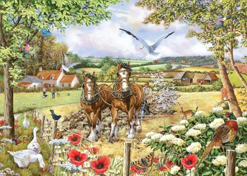 House of Puzzles - Bonnie & Clide - 250XL stukjes, Hobby en Vrije tijd, Denksport en Puzzels, Nieuw, Legpuzzel, Minder dan 500 stukjes