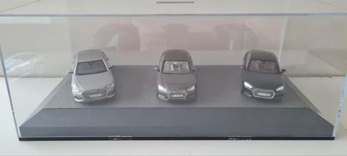 Display met 3 Audi's A8,A5 en A4 New!!! 1/43, Hobby en Vrije tijd, Modelauto's | 1:43, Nieuw, Auto, MiniChamps, Ophalen of Verzenden