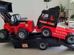 Mamoet vrachtwagen met oplegger met shovel 75x22x 32., Kinderen en Baby's, Speelgoed | Speelgoedvoertuigen, Ophalen, Zo goed als nieuw