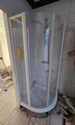 GRATIS Douchecabine half rond 90cm, Doe-het-zelf en Verbouw, Sanitair, Ophalen, Gebruikt, Douche